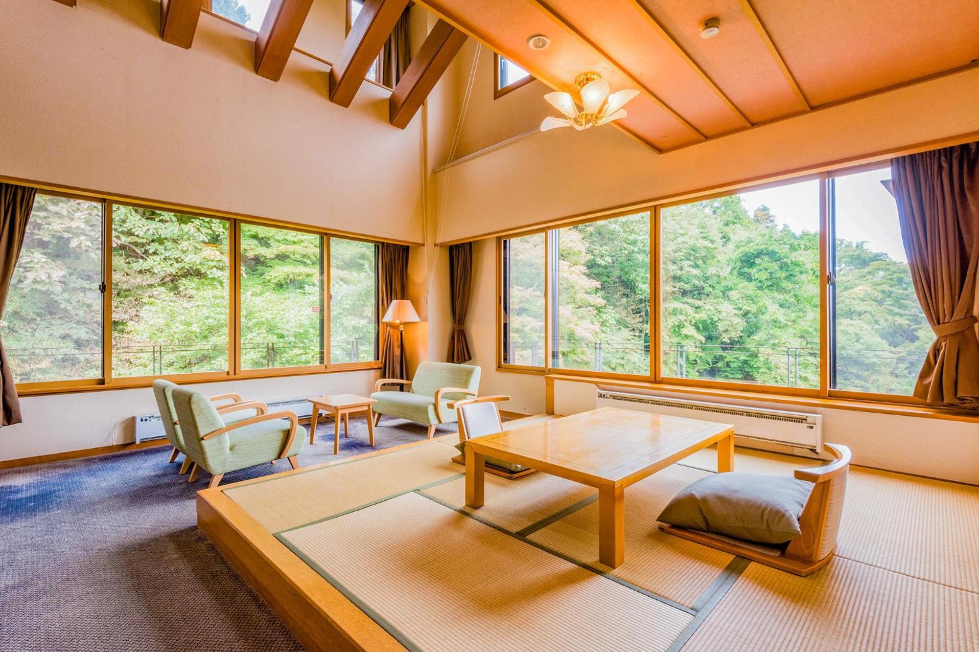 Ooedo Onsen Monogatari Ikaho Hotel Shibukawa Exterior photo